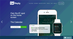 Desktop Screenshot of calreply.com