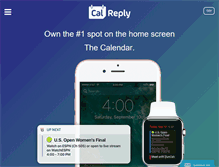 Tablet Screenshot of calreply.com